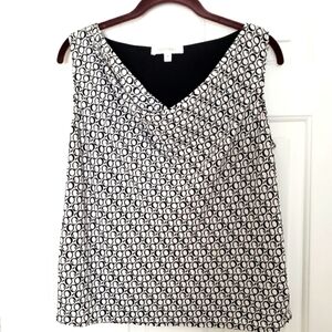 Ellen Tracy Stylish Sleeveless Top